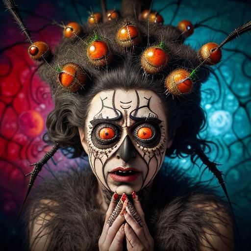 Pagan's Torment: A Surreal Web of Despair