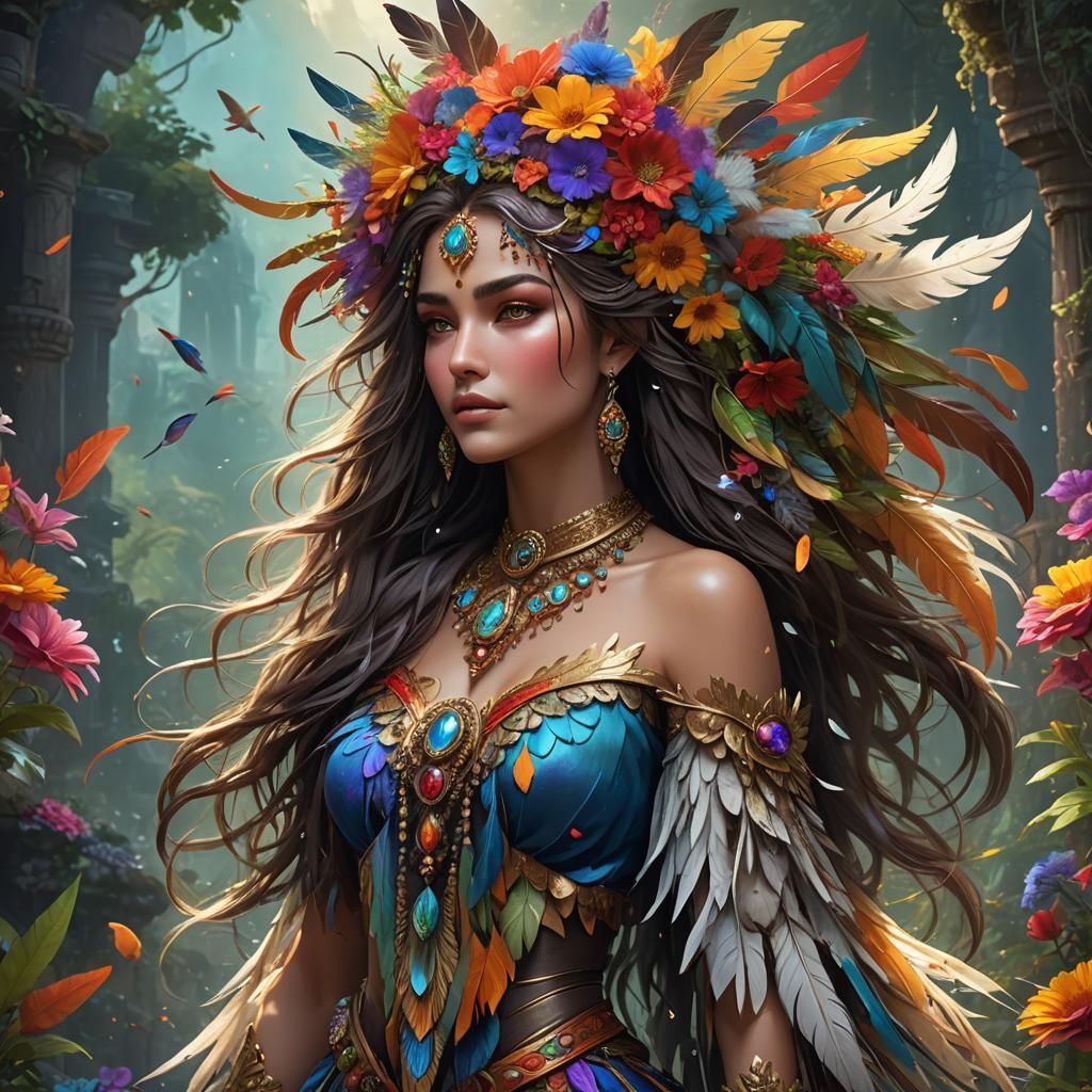 Radiant Goddess of Beauty and Fertility