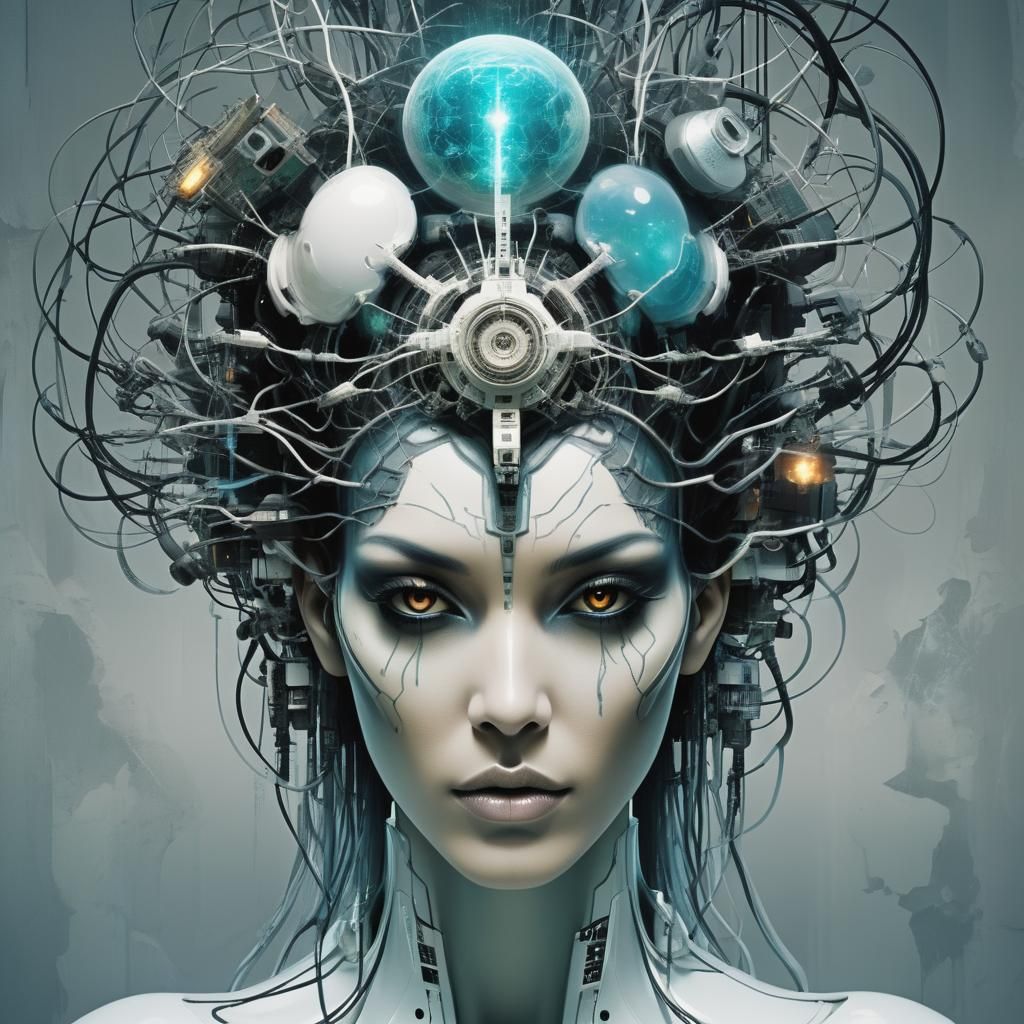 Cyberpunk Hall of Heads: A Time Outpost