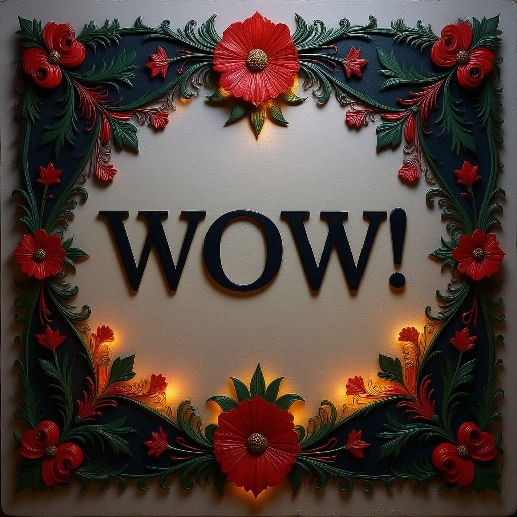 Abstract Expression of Wonder