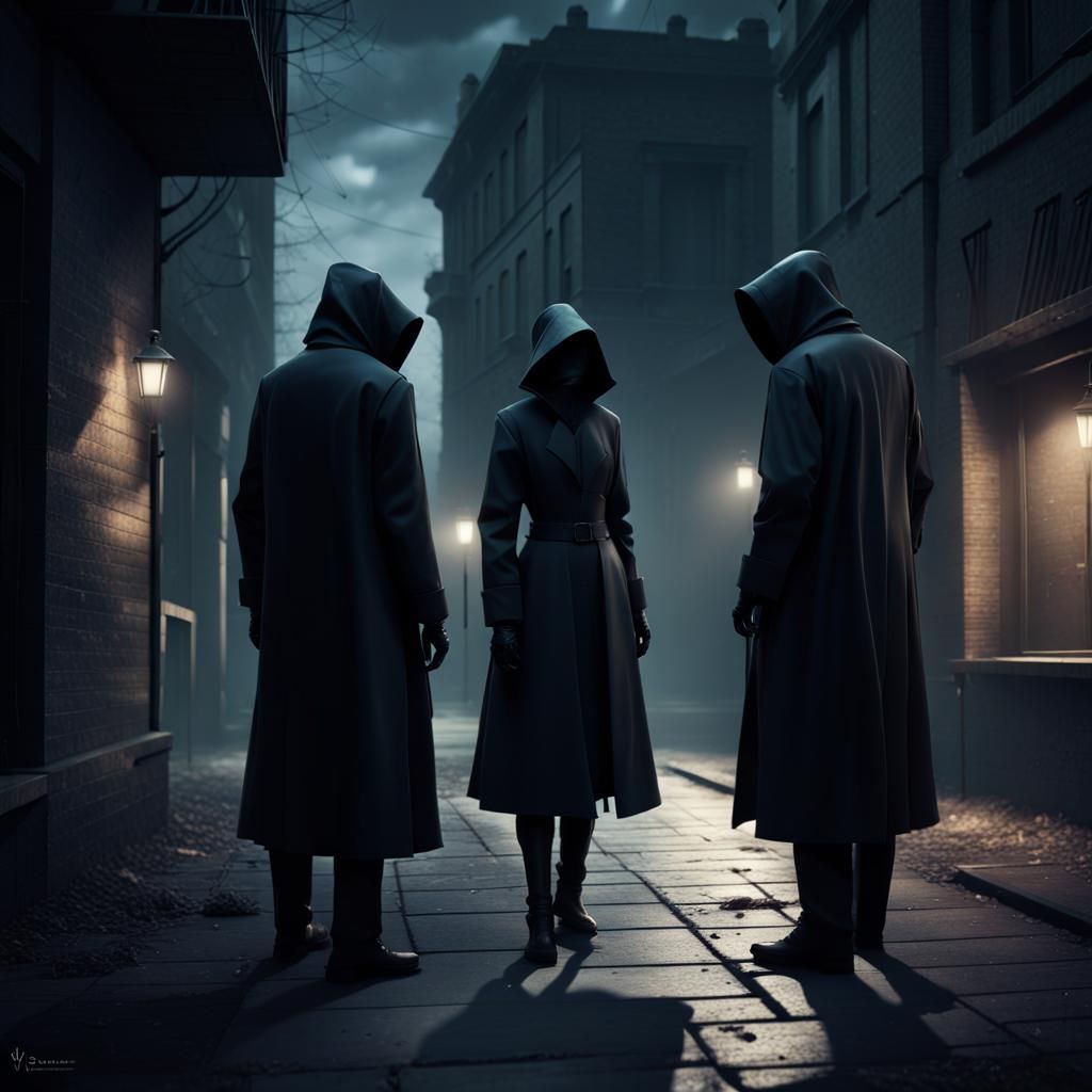 A clandestine meeting in the Lanes