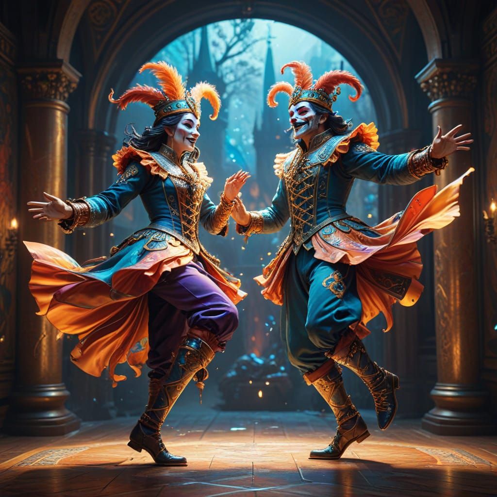 Two fools dancing