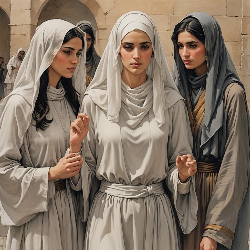 Veiled Woman: Islamic Modesty and Tradition