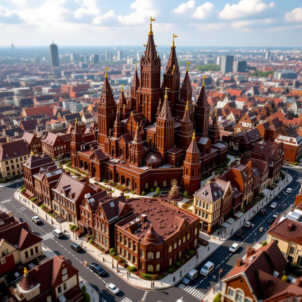 Chocolate City Bird's-Eye View