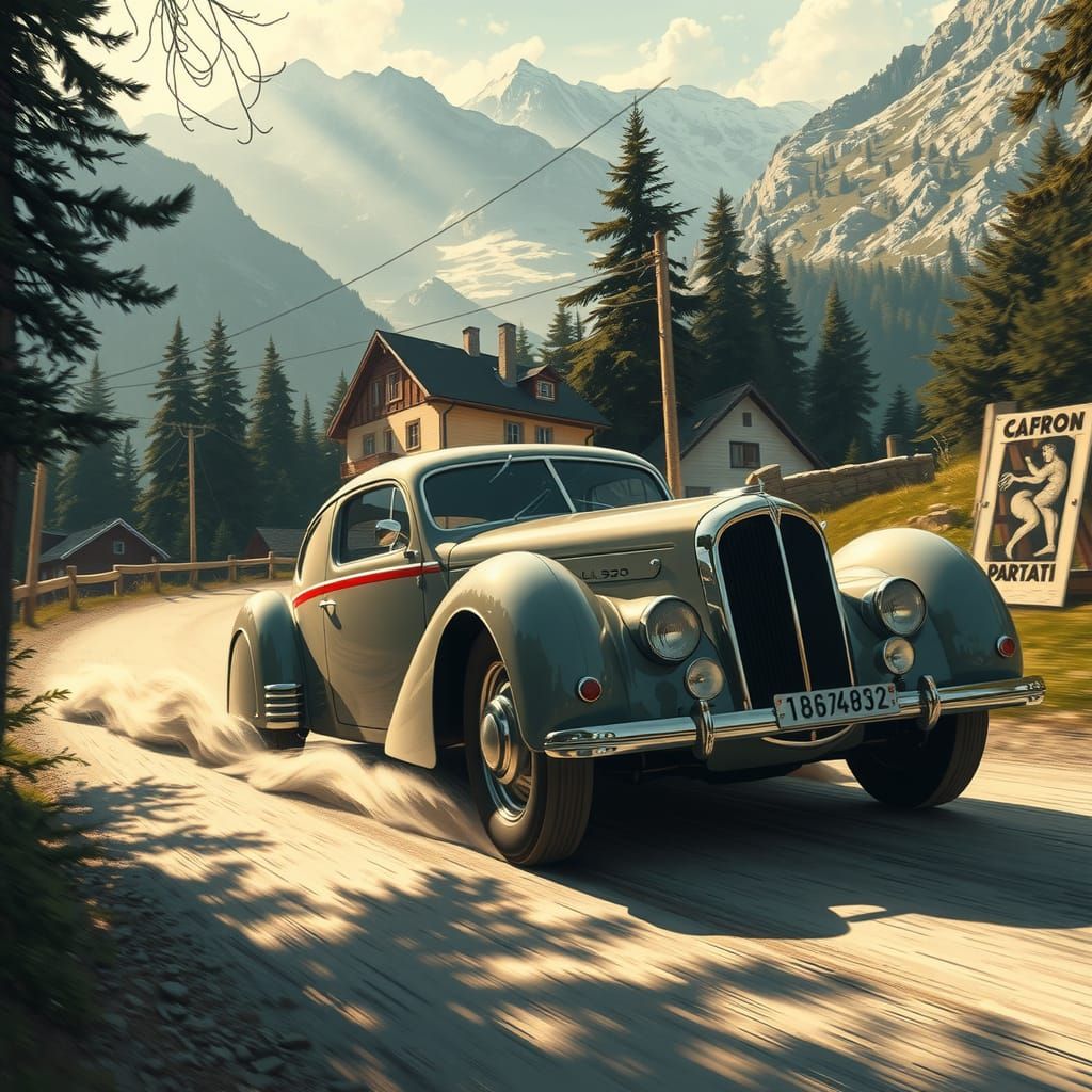 1938 Audi 920 rally car