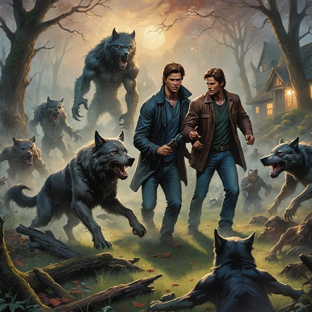 Sam and Dean Winchester take on Werewolves
