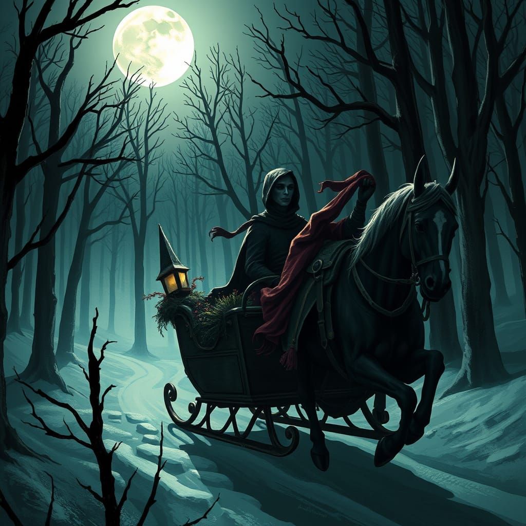 Santa and Headless Horseman Sleigh Ride