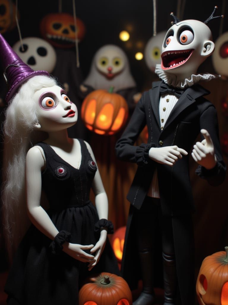 Ghoulish Halloween Party With Dracula and Friends