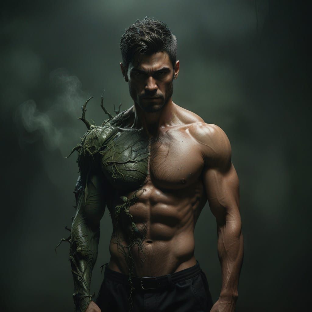 Hyper-Realistic Dark Fantasy Warrior