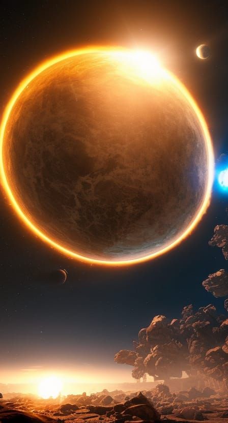 Exoplanet Asteroid Collision in Unreal Engine