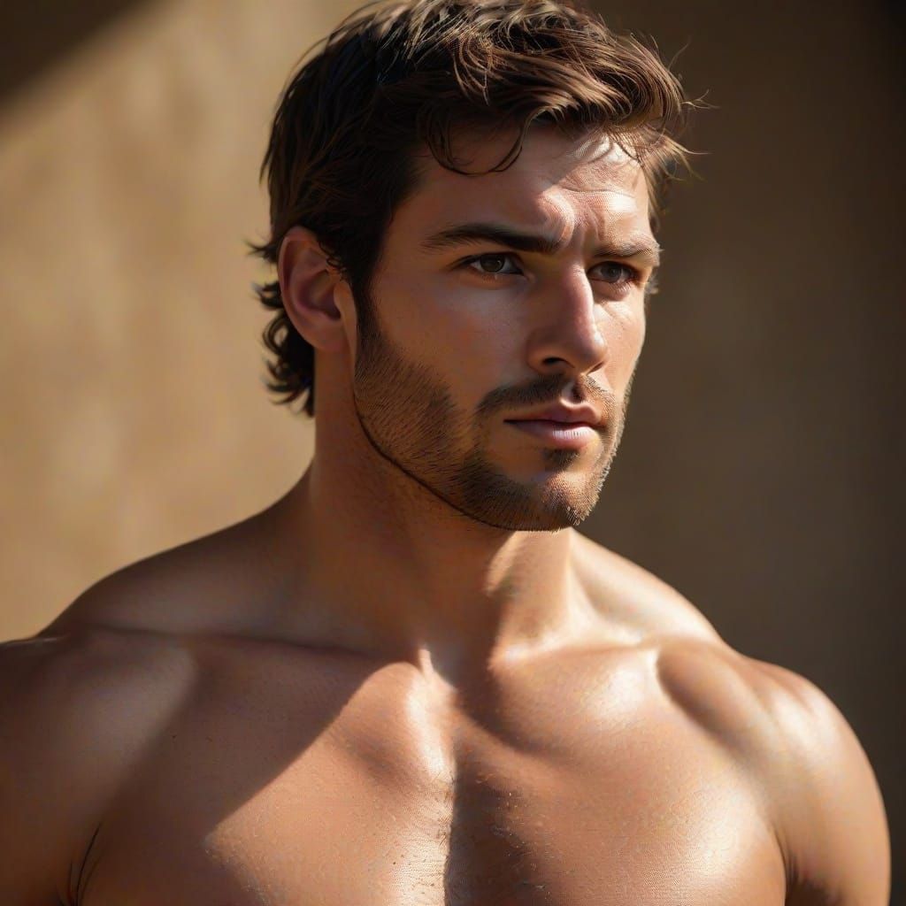 Shirtless