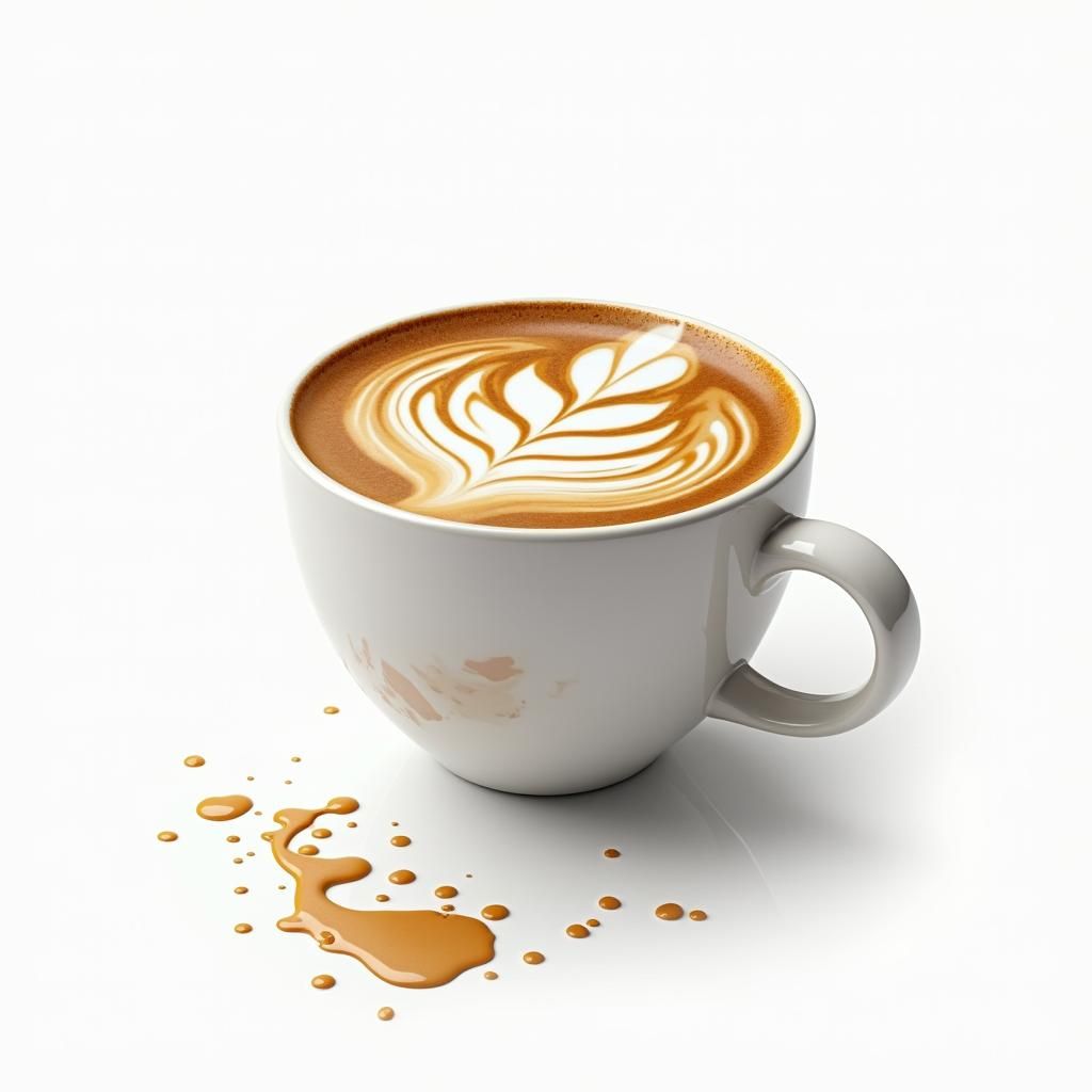 Coffee Art Masterpiece Evokes African Savannah