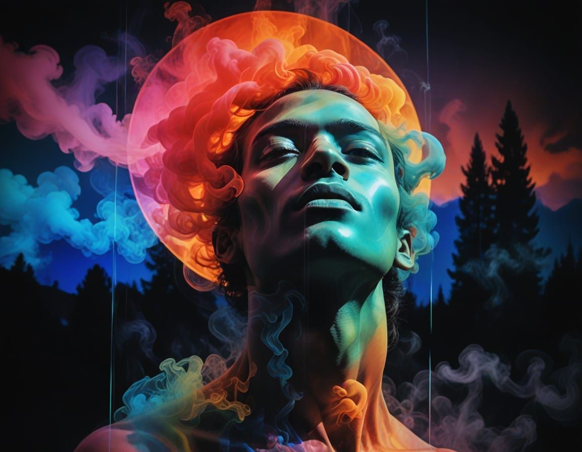 Surreal Dreamscape Captures the Essence of Pleasure