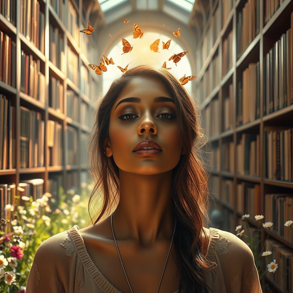 Spiritual Awakening in a Library of Secrets