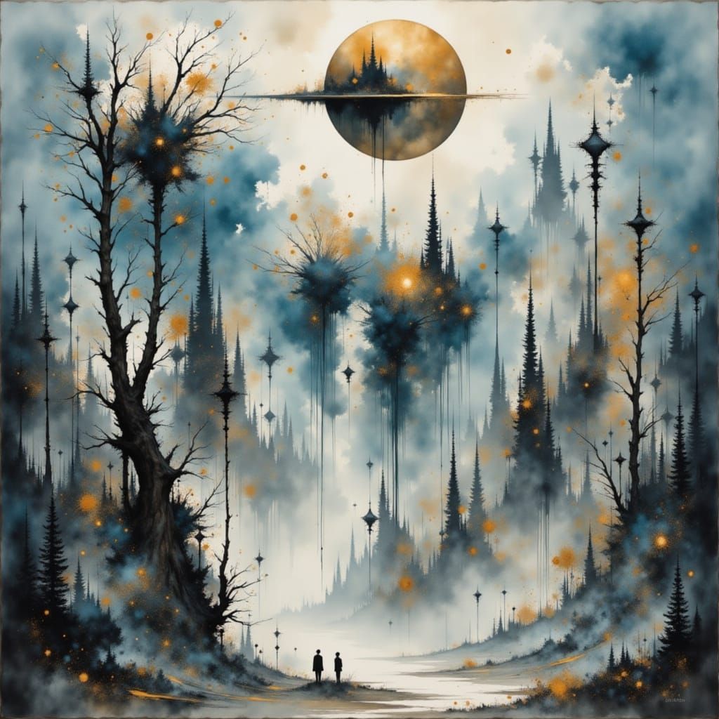 AI Generated Serene Landscape