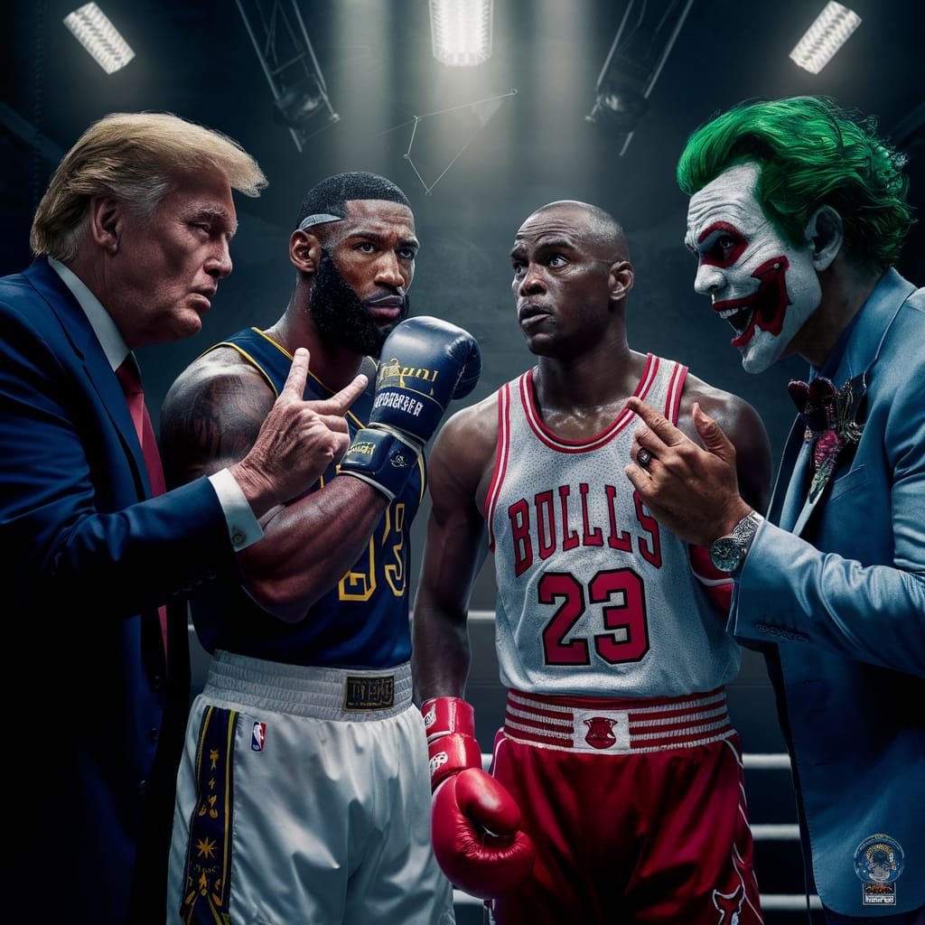 LeBron vs. Jordan: Epic Boxing Match