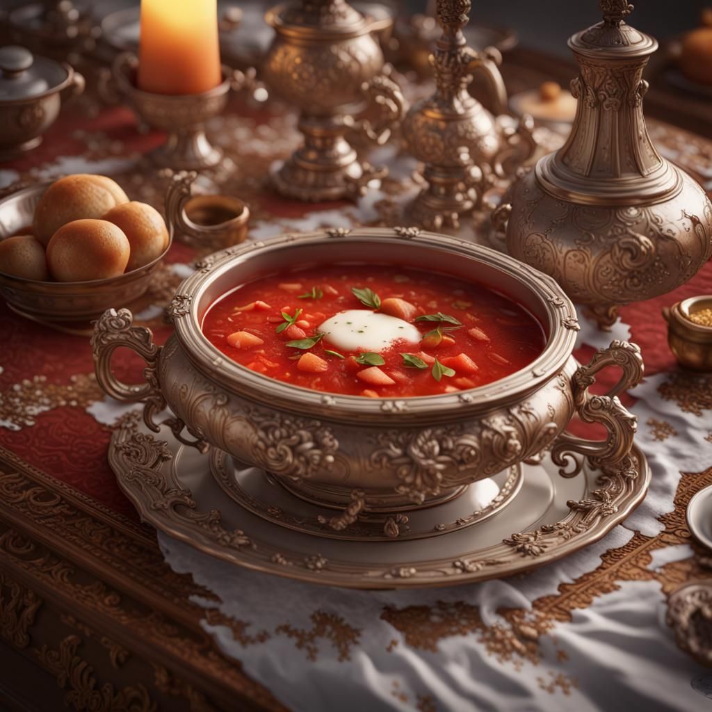 Rococo Borscht: 3D Game Cinematic Masterpiece