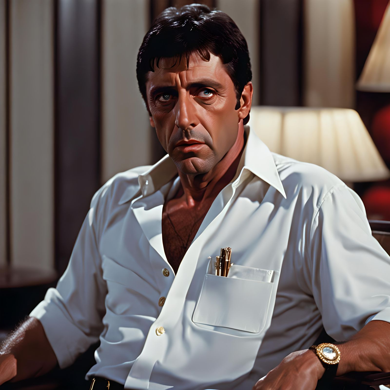 Tony Montana in the film Scarface