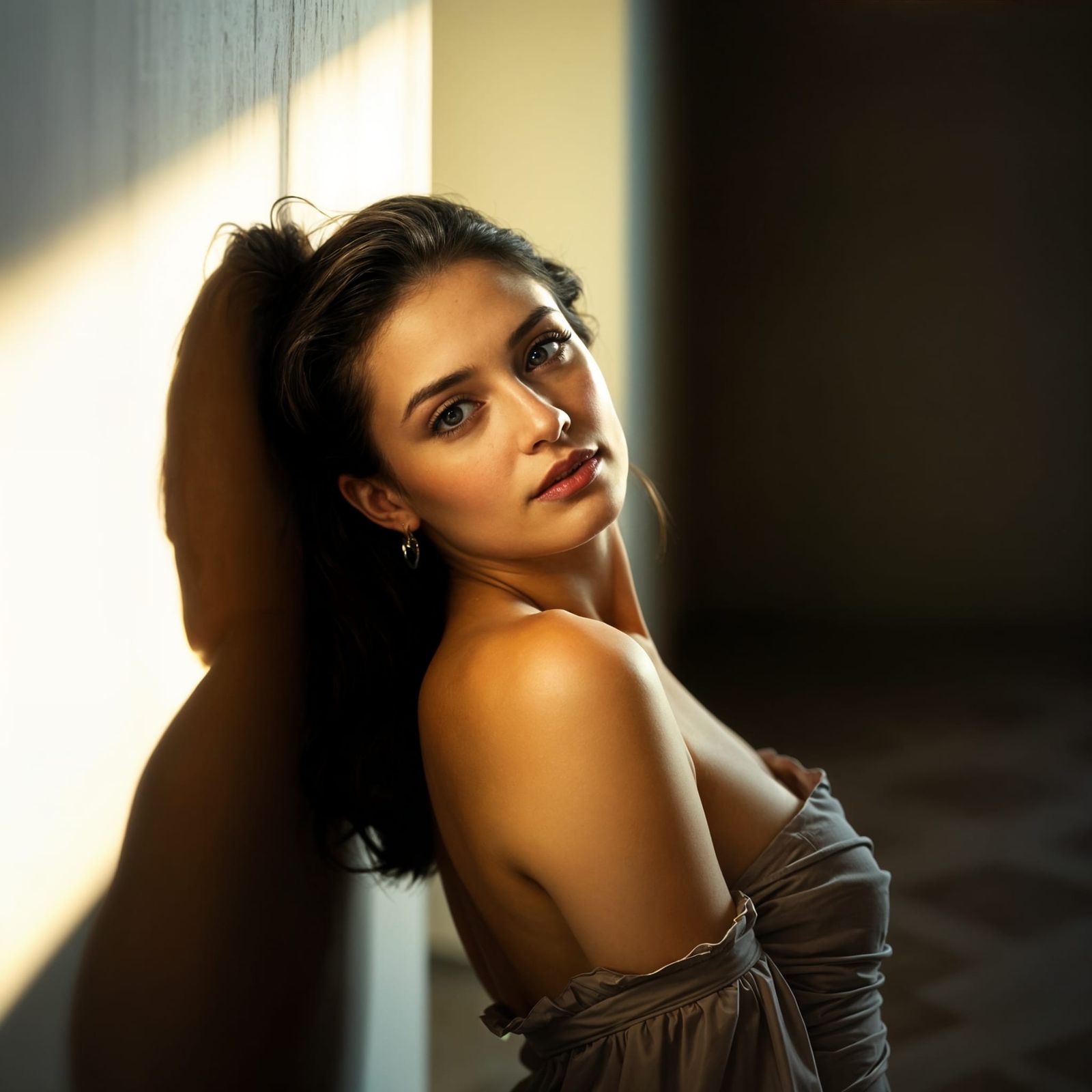 Ethereal Female Form Captured in Cinematic Still