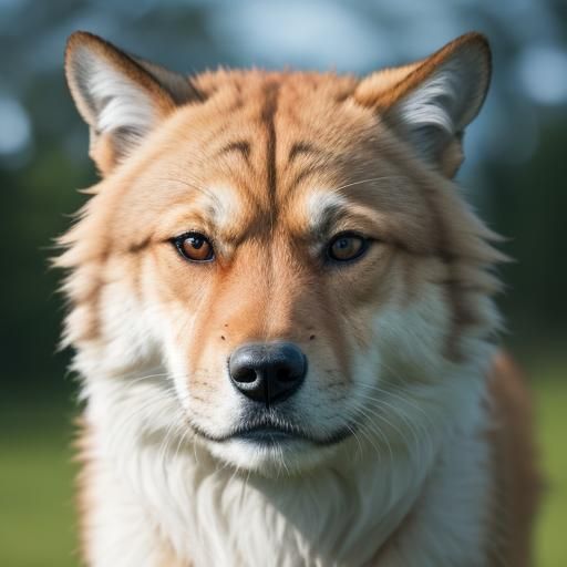 Alpine Dachsbracke Portrait in Natural Light