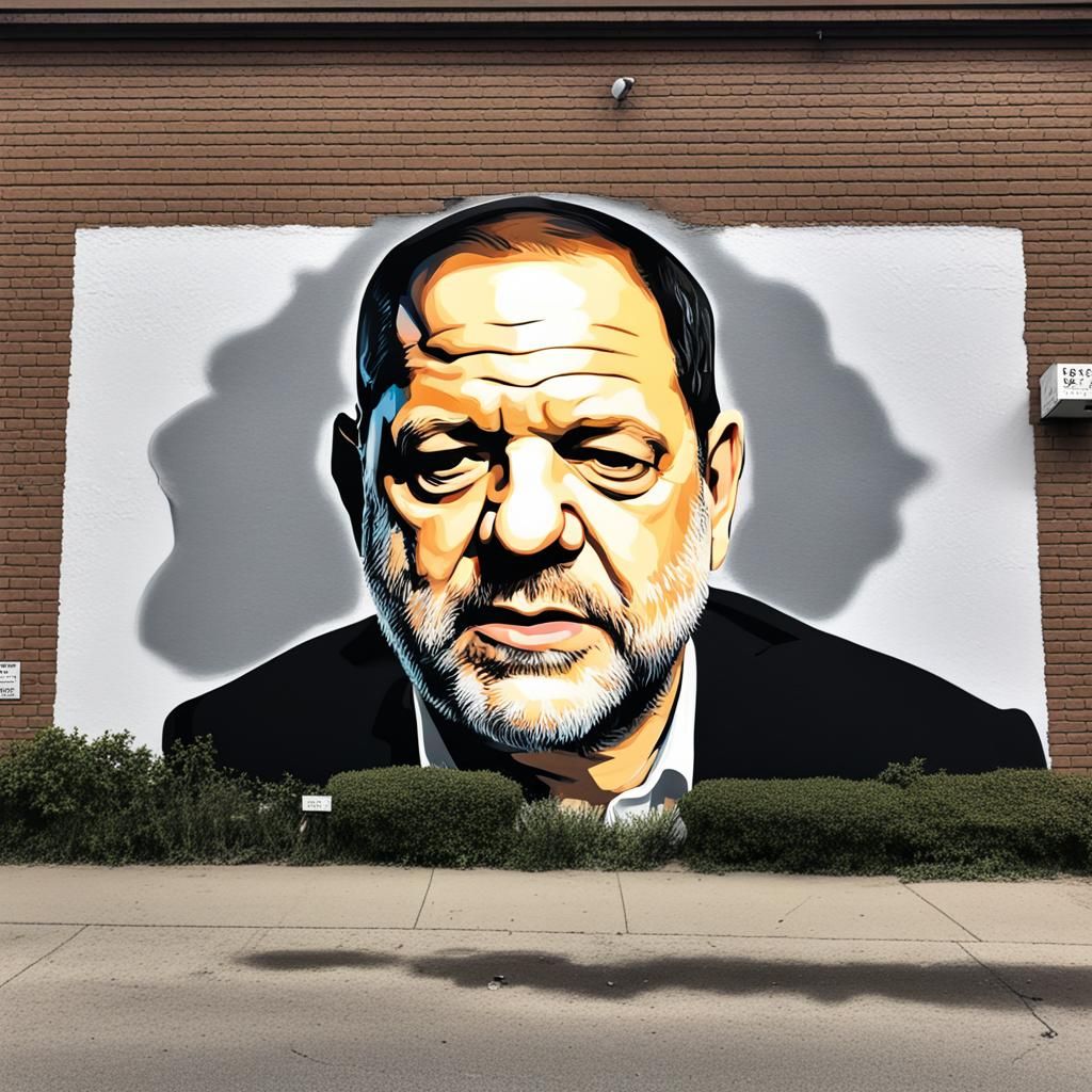 Realistic Mural Portrait in 8K