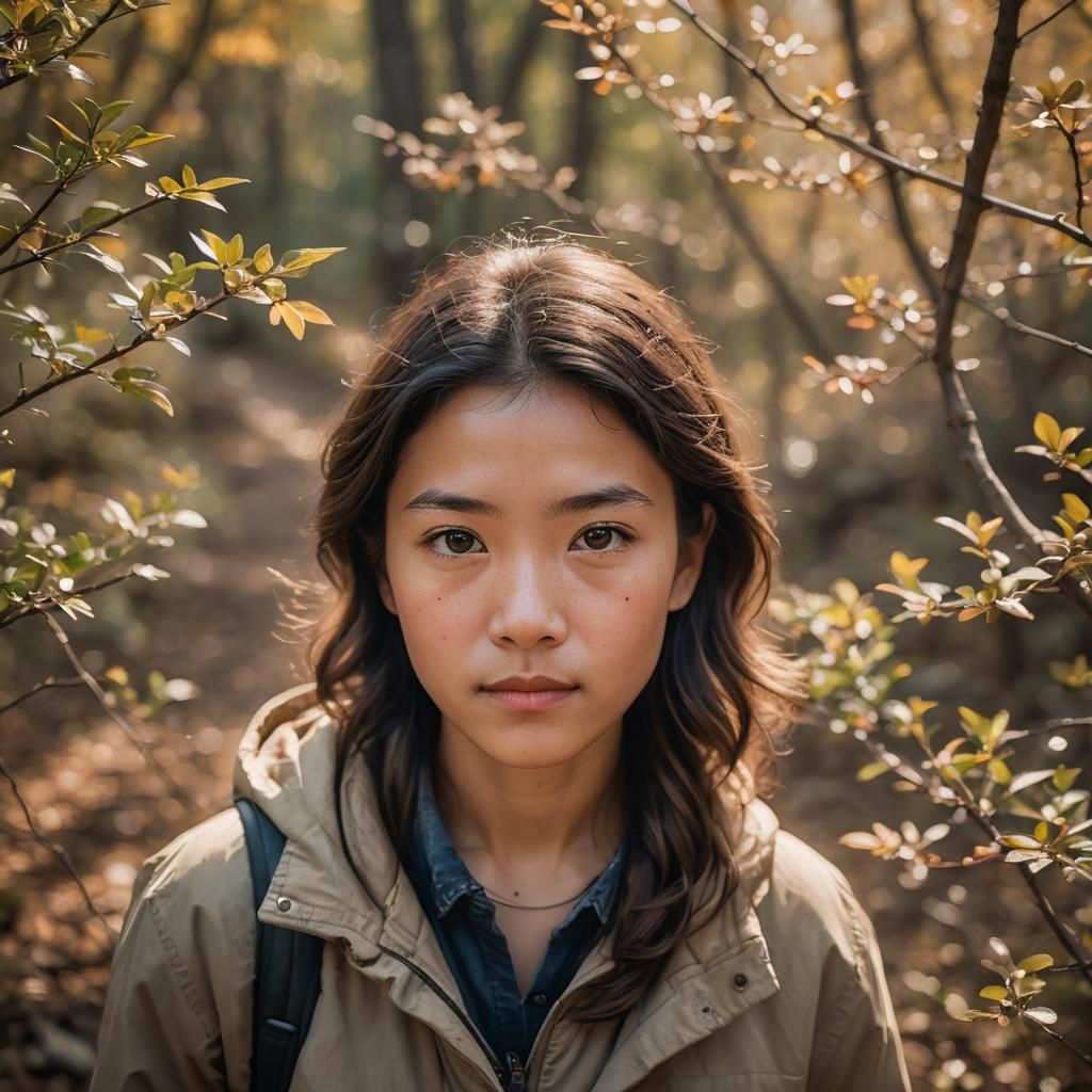 Portrait Photography in Natural Environment