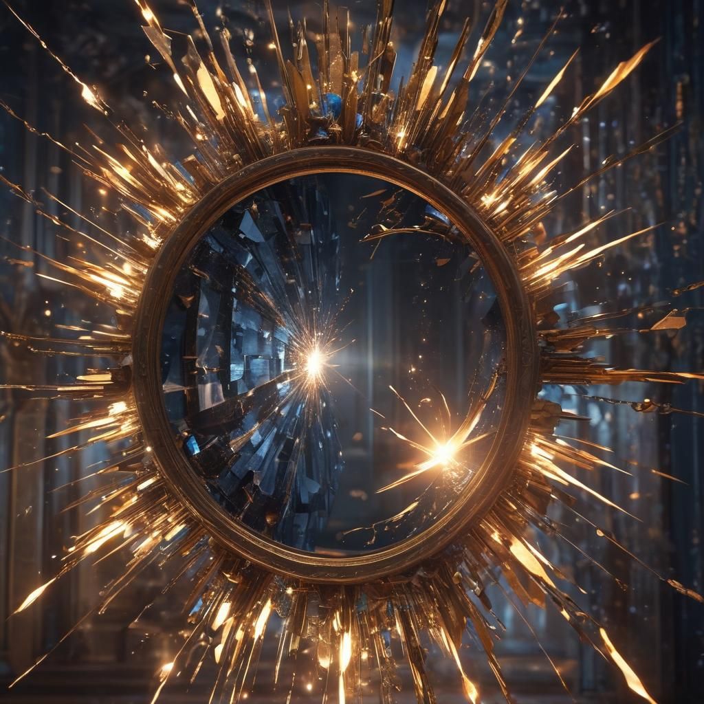 Magic Mirror Reflects Spell in Epic Battle