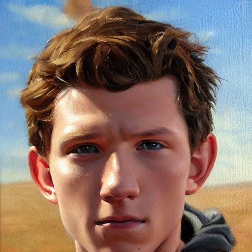 Classical Oil Portrait of a Man