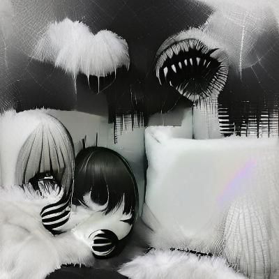 Monochrome Nightmare: A Grayscale Vision of Dread