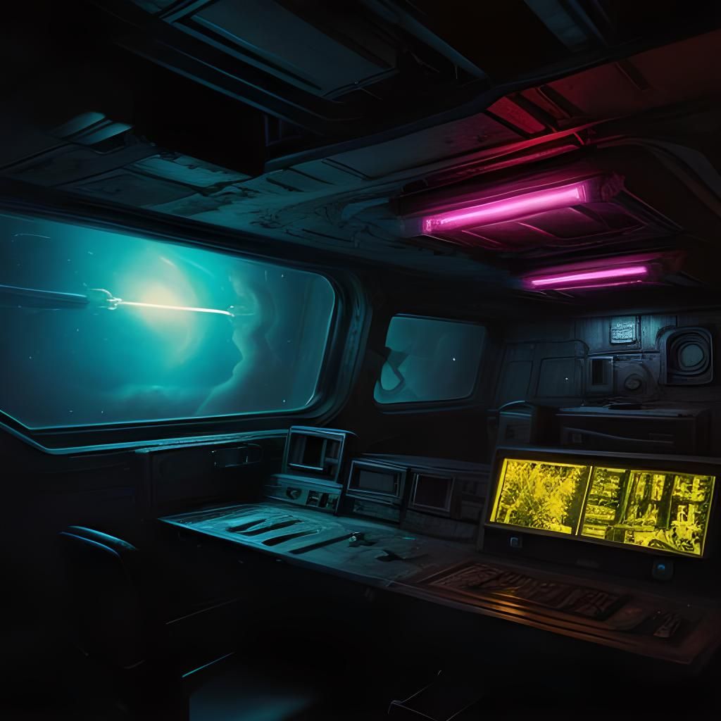 Interstellar Movie Poster with Space Fugitive