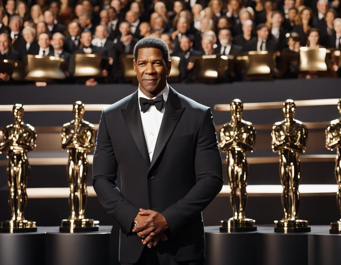 actor Denzel Washington and all of his awards