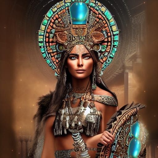 Aztec goddess Artemis