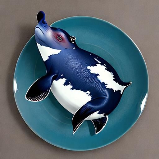 Beluga Whale Portrait