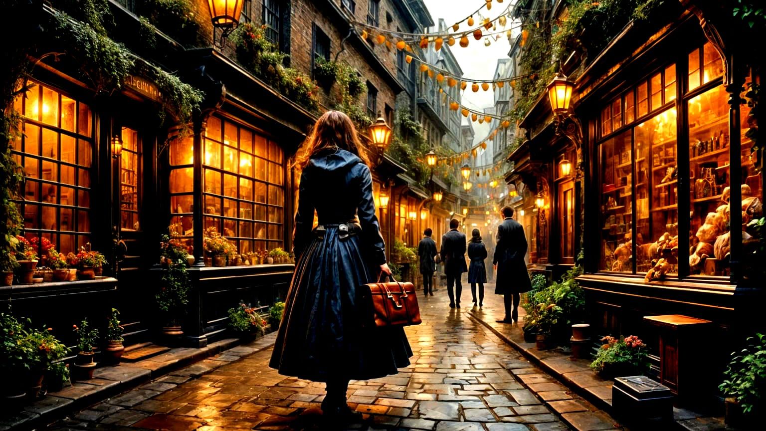 Lost in Diagon Alley