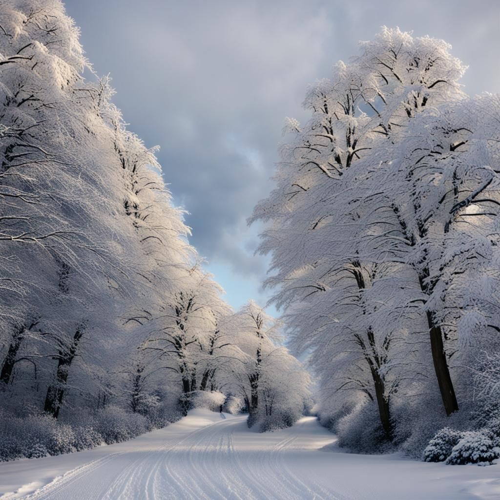 Enchanting Winter Wonderland Scene