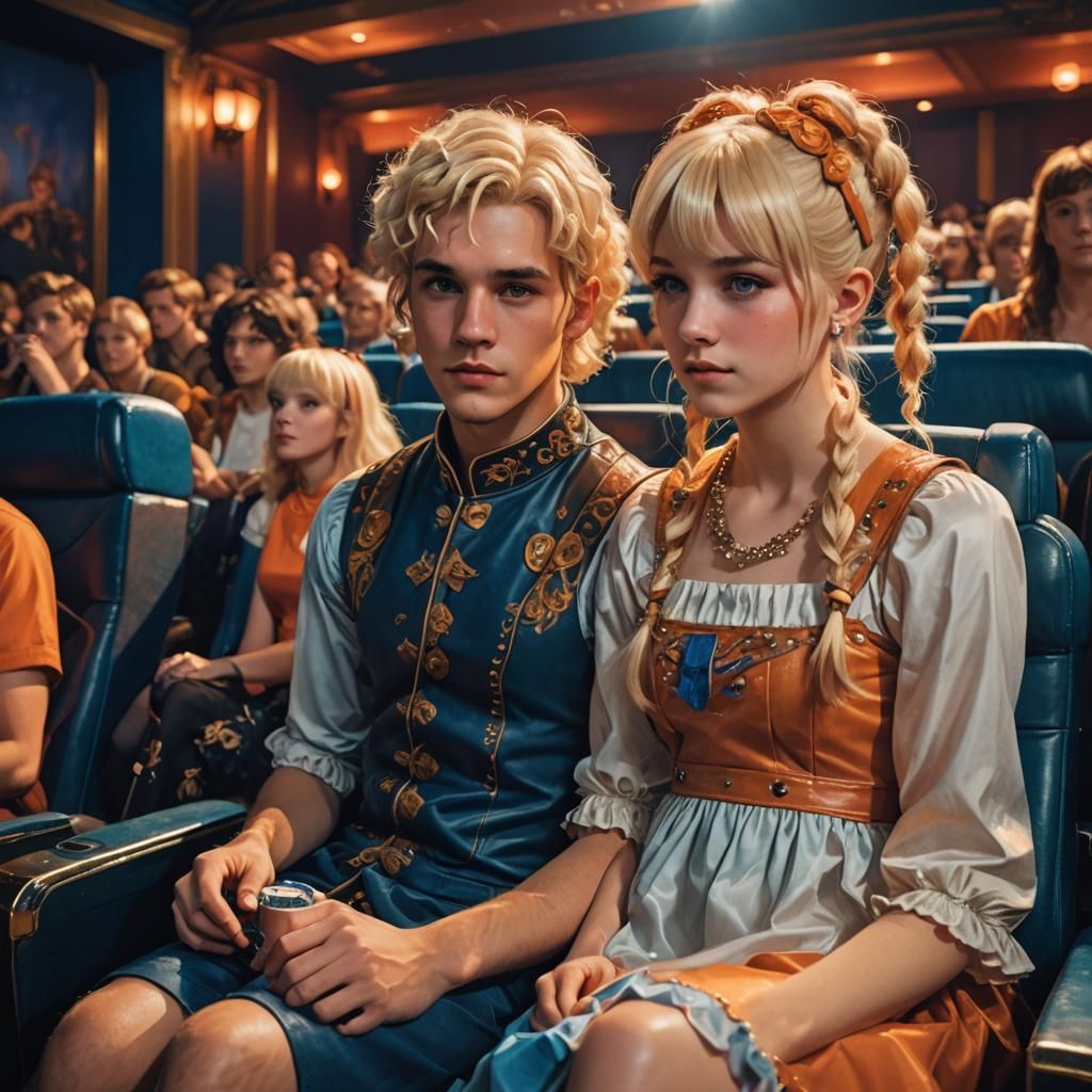 Dreamlike Cinema Scene in Unreal Engine Style