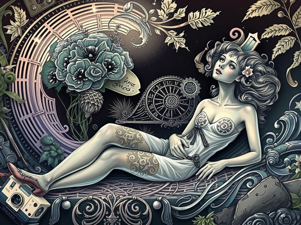 Nostalgic Pixel Art Portrait in Loomis Style