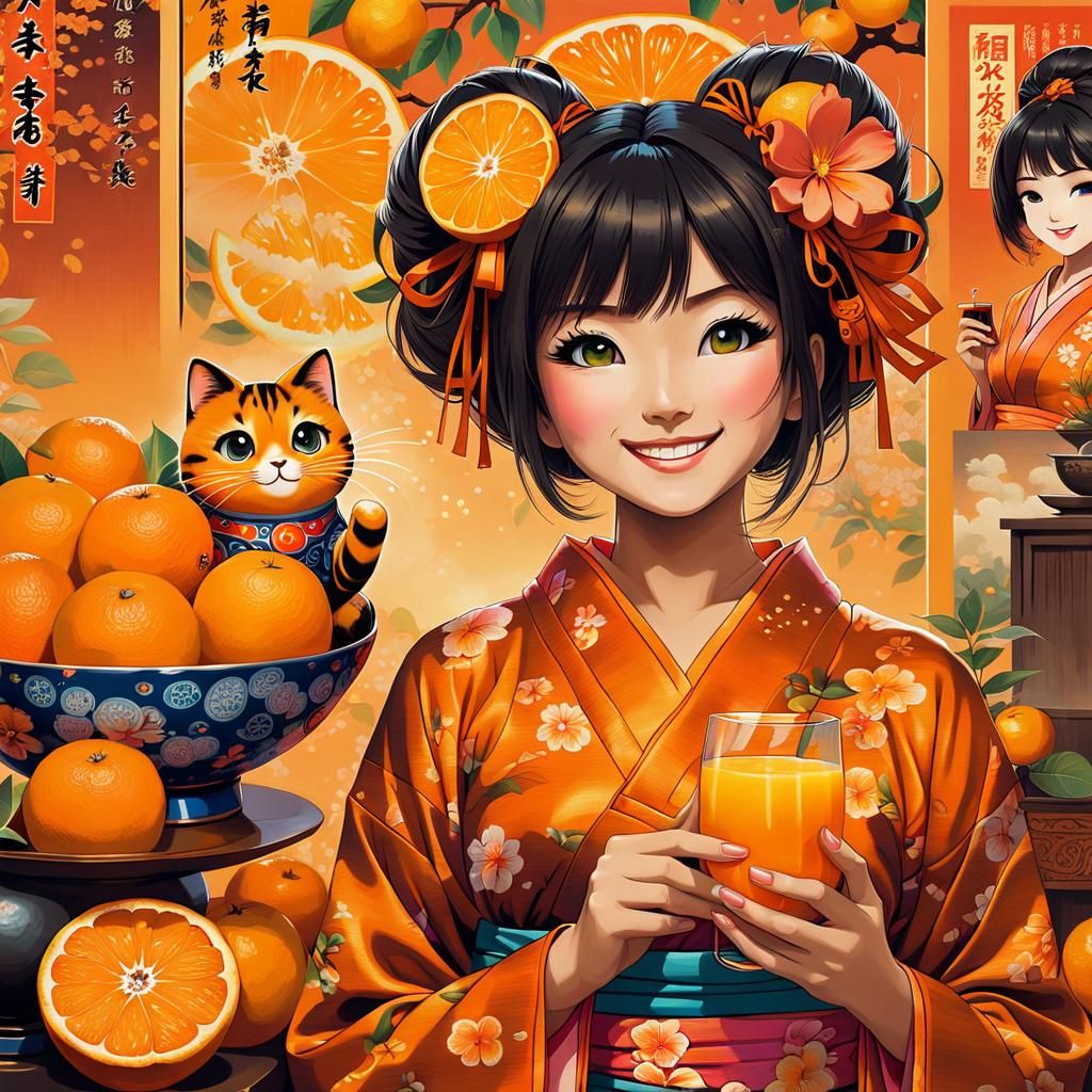 Orange Juice Feast 🧡🈶🍊 v5