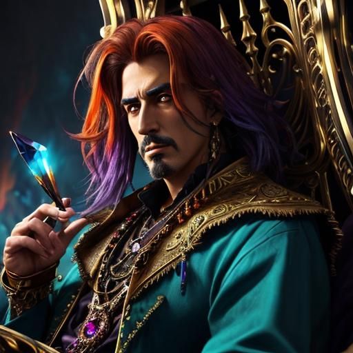 Epic 3D Portrait of Christopher Lee