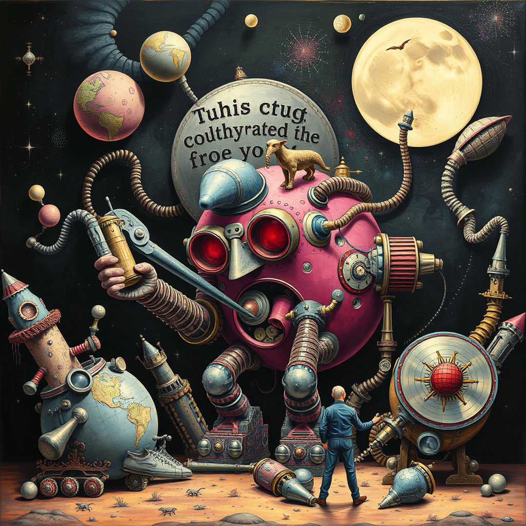 Mad Scientist and Living Machinery, Artzybasheff Style