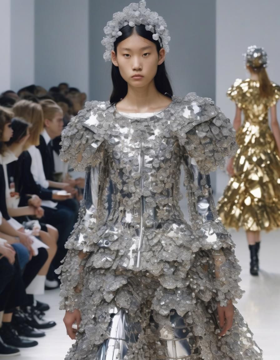 Fairytale in Avant-Garde Fashion Style