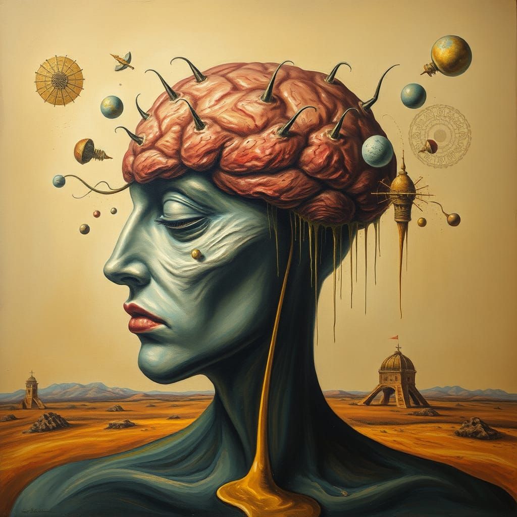 Surreal Mindscape of Depression and Anxiety