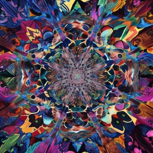 Kaleidoscopic Tessellation of Equilateral Triangles in 3D