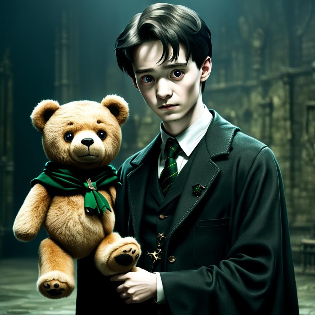 Eerie Teddy Bear Horcruxes with Tom Riddle