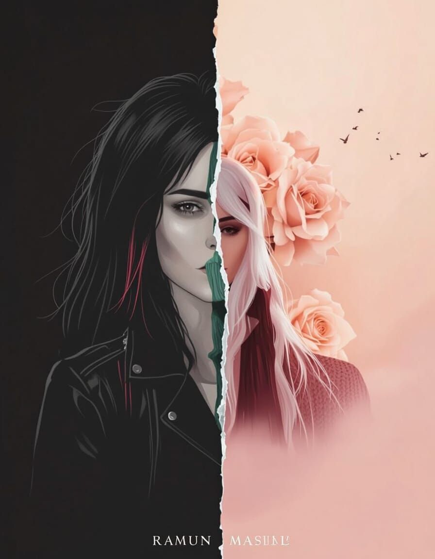 Dramatic Book Cover: Gothic Meets Romantic