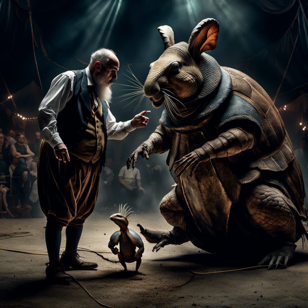 Training the Armadillo Man