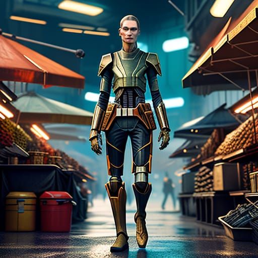 Cyborg Star Wars Marketplace Maiden