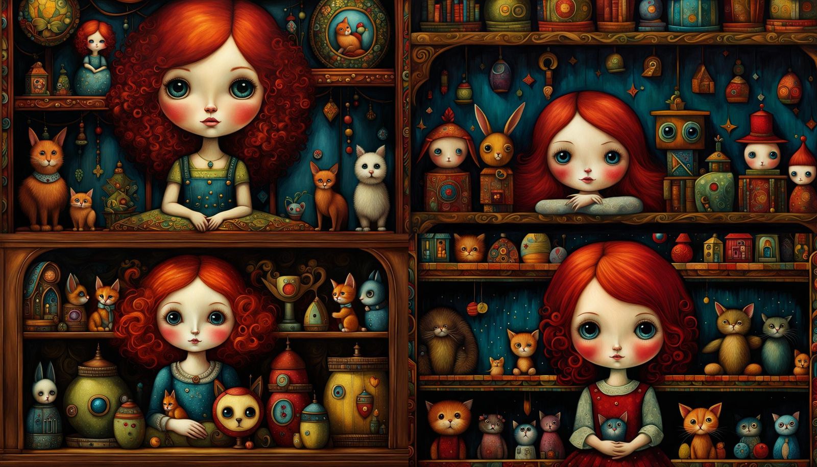 Bild 16:9: The sad girl