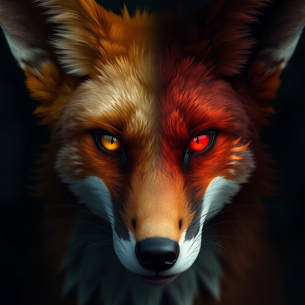 Two-Faced Fox: Fantasy Concept Art