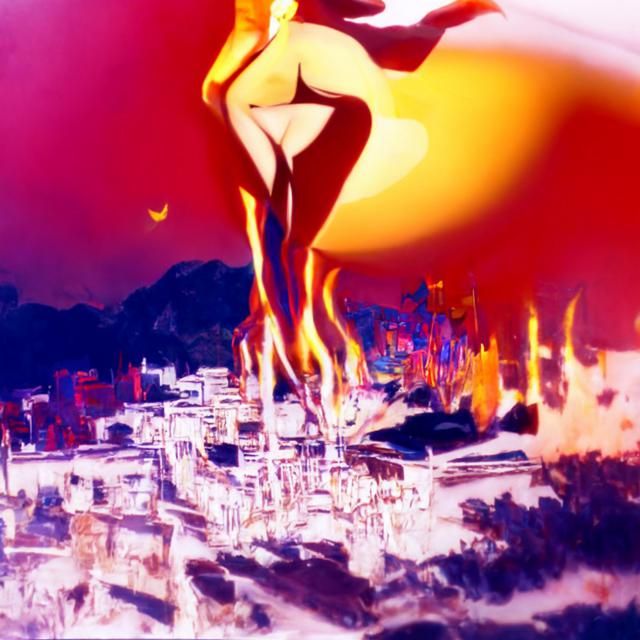 Golden Rain: Ukiyo-e Brutalism in a Dystopian Harlem